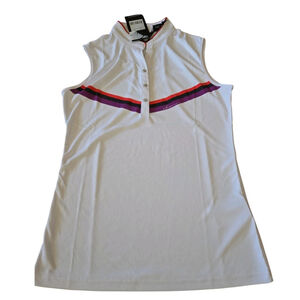 Abacus Women's Golf Sleeveless Top Sz Small New With Tags Dry Cool (C-42)